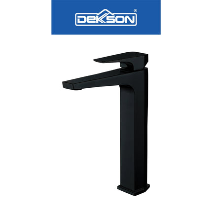 Basin Mixer Dekkson BM 1849L Premium Brass Keran Wastafel Mix Panas Dingin Cuci Tangan Brass Faucet Mixer Cold &amp; Hot Water Long Neck