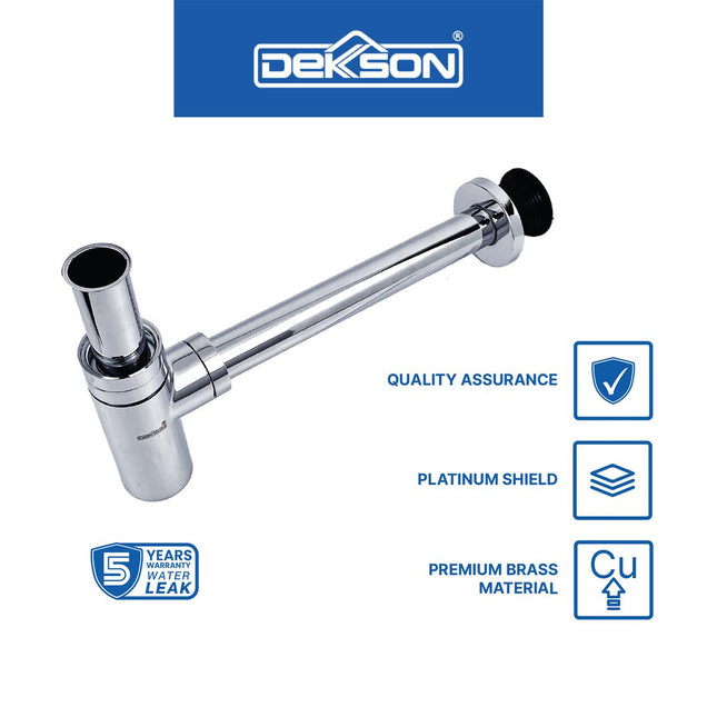 Bottle Trap Dekkson BT 8003 Afur Sifon Wastafel Bottle Trap Pembuangan Botol Siphon