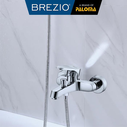 BREZIO FCBZ 1401 Keran Mixer Keran Bathtub Keran Shower Mandi Cold Hot Mix Panas Dingin Keran Air Brass Kuningan Chrome Krom