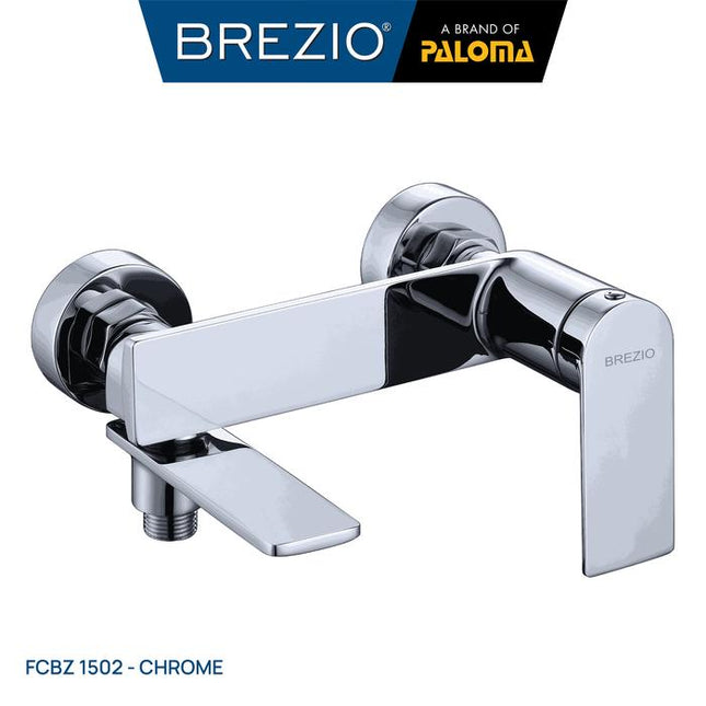 BREZIO FCBZ 1502 Keran Mixer Keran Bathtub Keran Shower Mandi Cold Hot Mix Panas Dingin Keran Air Brass Kuningan Chrome Krom