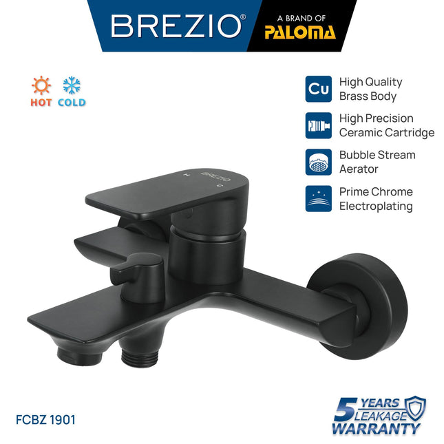 BREZIO FCBZ 1901 Keran Mixer Bathtub Shower Mandi Kran Panas Dingin