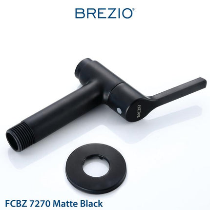 BREZIO Keran Bak Mandi Kamar Tembok Kran Air Brass Kuningan Chrome Silver Grey Abu Black Hitam Gunmetal Gun Metal FCBZ 7170 FCBZ 7270 FCBZ 7370