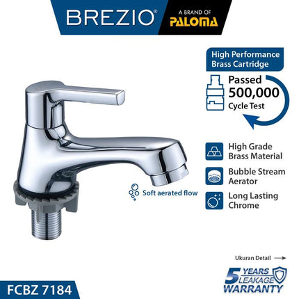 BREZIO Keran Wastafel Cuci Tangan Meja FCBZ 7184 FCBZ 7284 FCBZ 7384 Basin Sink Kran Air
