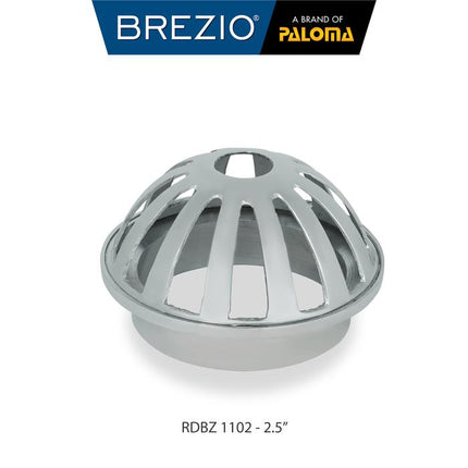 BREZIO Roof Drain Saringan Talang Air Saringan Dak Brass Kuningan 2" 2.5" 3" 4" Inch RDBZ 1101 RDBZ 1102 RDBZ 1103 RDBZ 1104