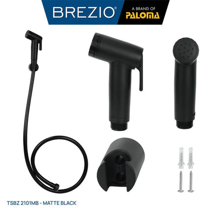 BREZIO TSBZ 2101 Toilet Shower Jet Washer Jet Shower Bidet Spray Semprotan Cebok Bilas Kloset Closet WC White Chrome Black Putih Silver Hitam TSBZ 2101WH TSBZ 2101CP TSBZ 2101MB