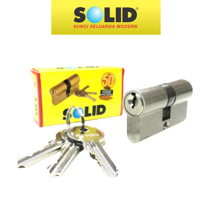 Silinder Kunci Pintu Solid DC SLD 02-60 US 26D Double Cylinder