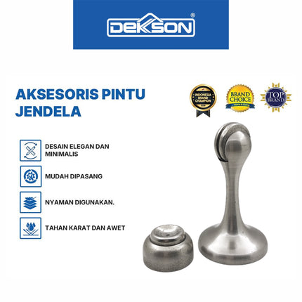 Door Stopper Dekson Dekkson DS 889 SN Door Stopper Magnet Penahan Pintu