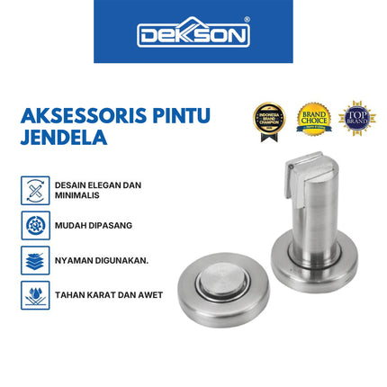 Door Stopper Dekkson DS 007 SN Penahan Pengganjal Pintu