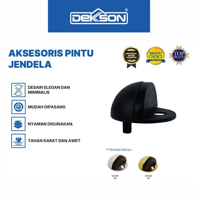 DEKKSON Door Stopper Aksesoris Pintu Penahan Pengganjal Pintu DS 886