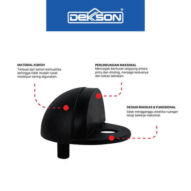 DEKKSON Door Stopper Aksesoris Pintu Penahan Pengganjal Pintu DS 886