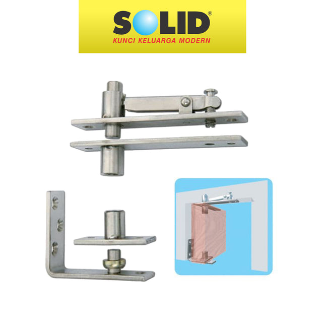 Engsel Pivot Solid EP SLD 600 US 32D Engsel Pintu Pivot Hinge