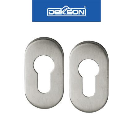 Escutcheon Dekson Dekkson ESCN 84030 SSS Tutup Ring Kunci Oval