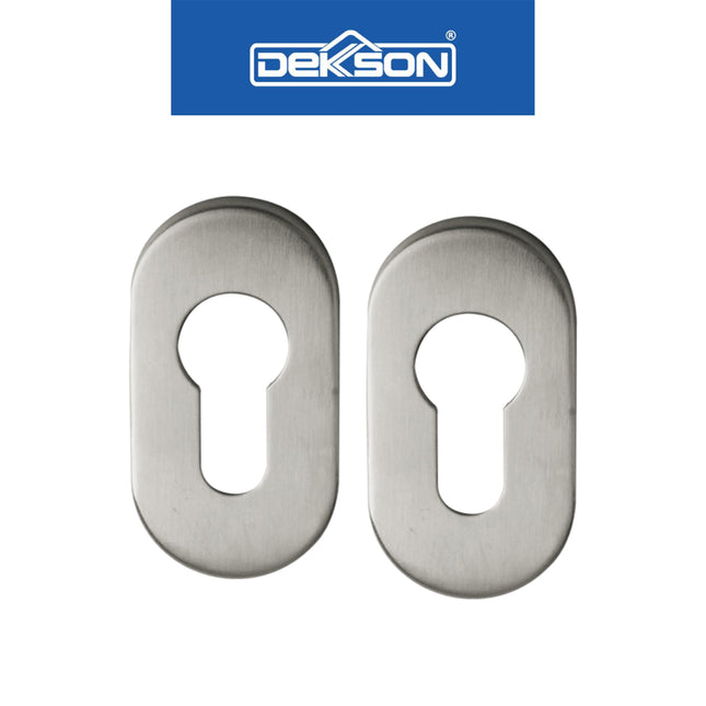 Escutcheon Dekson Dekkson ESCN 84030 SSS Tutup Ring Kunci Oval
