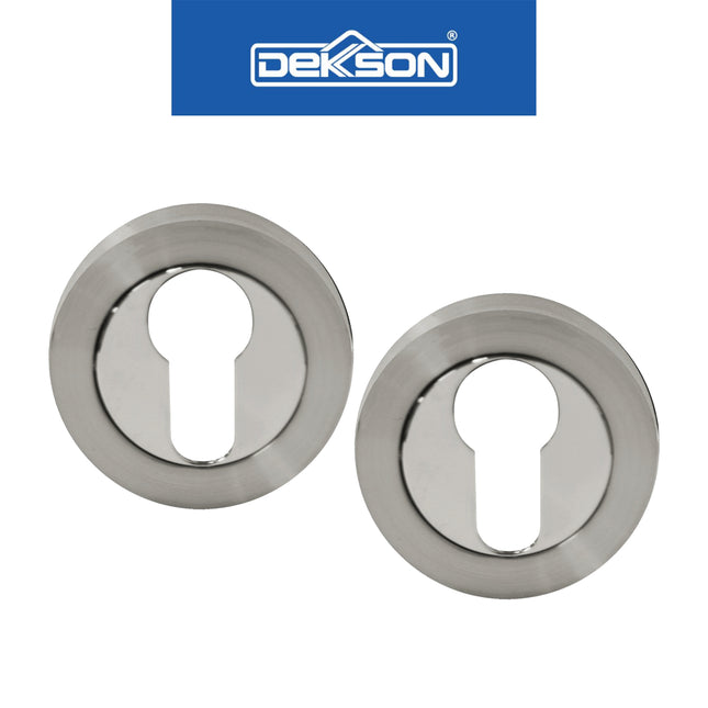 Escutcheon Dekson Dekkson ESC DKS SN+CP Tutup Ring Kunci Bulat