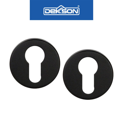 Escutcheon Dekkson ESC DKS 855 BK Tutup Ring Kunci Bulat Black Hitam