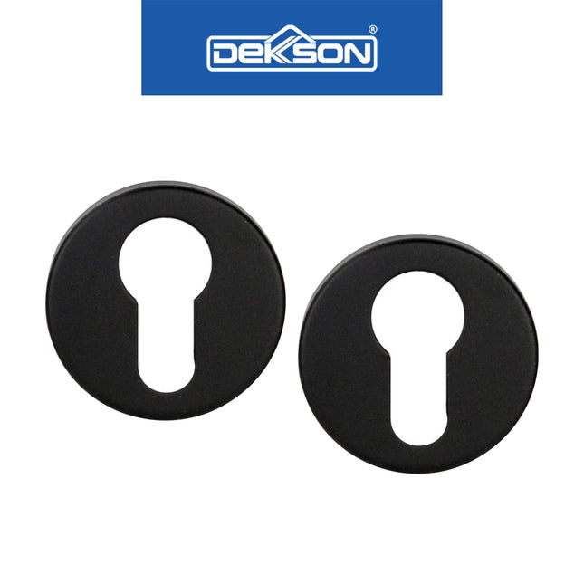 Escutcheon Dekkson ESC DKS 855 BK Tutup Ring Kunci Bulat Black Hitam