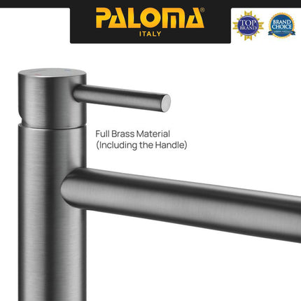 Keran Wastafel PALOMA FCP 1843 Chrome Krom Silver Grey Abu Black Hitam Gunmetal Gold Emas Bronze Tinggi Cuci Tangan Kran Air Panas Dingin Tall Faucet Basin Mixer Hot Cold Lavatory Brass Kuningan FCP 1843 1843M 1843T 1843S 1843S 1843E 1843SN 1843RB
