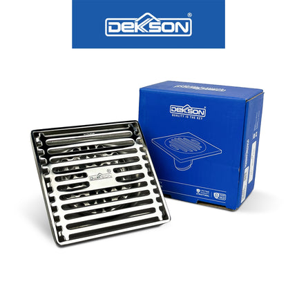 Floor Drain Dekkson FD 8028 SSS PSS Saringan Air Lantai Kamar Mandi Stainless Steel SUS 304