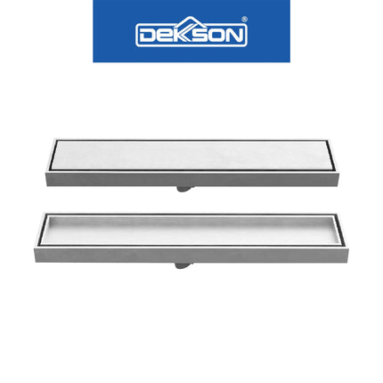 Floor Drain Dekkson FD 7300 7600 Saringan Kamar Mandi 300mm 600mm Shower Toilet Bathroom Linear Panjang Saringan Got Stainless Air Selokan WC