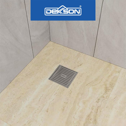 Floor Drain Dekkson FD 8028 SSS PSS Saringan Air Lantai Kamar Mandi Stainless Steel SUS 304
