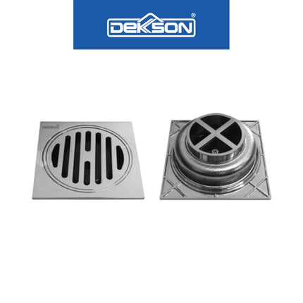 Floor Drain Dekkson FD DKS 8103 BR CP Lubang Saringan Air Lantai Kamar Mandi Anti Korosi