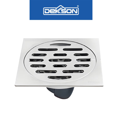 Floor Drain Dekkson FD 9010 Lubang Saringan Air Lantai Kamar Mandi Stainless Steel