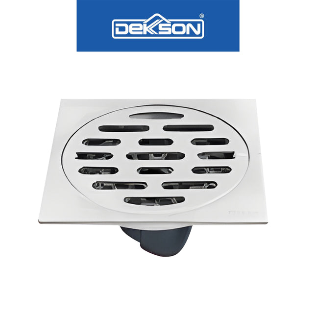 Floor Drain Dekkson FD 9010 Lubang Saringan Air Lantai Kamar Mandi Stainless Steel