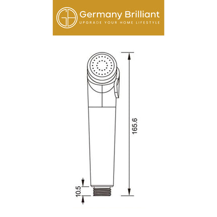 Jet Shower Spray Germany Brilliant GBS99