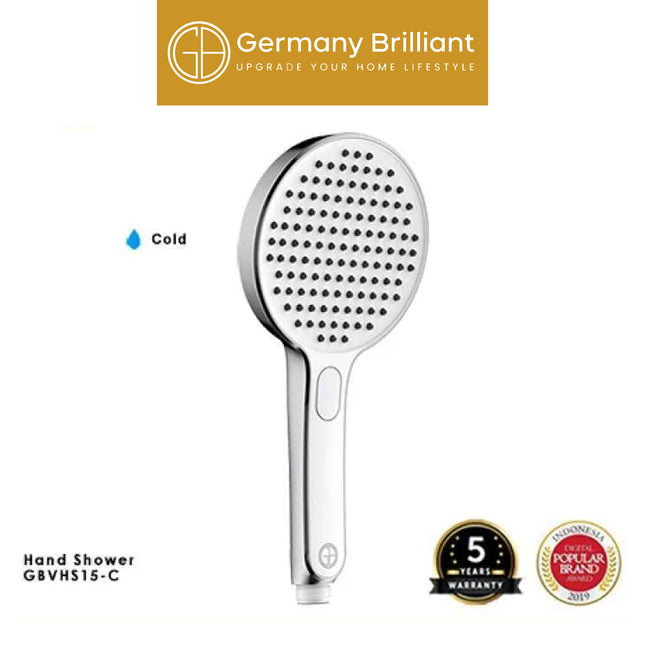 Hand Shower Germany Brilliant GBVHS15-C Kamar Mandi Air Dingin