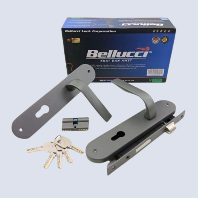 Handle Plate Bellucci GREEN LABEL LILAC TN TITANIUM