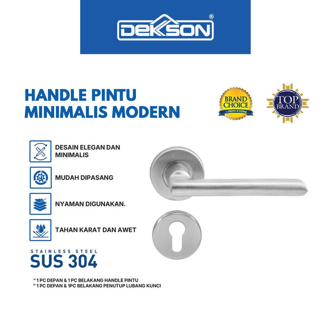 Handle Pintu Dekson Dekkson LHTR 0039 SSS Lever Handle Gagang Pintu