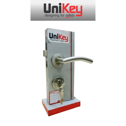 Handle Pintu Set Lengkap Unikey HRE 219.52 SS+SW 001-40MM SS+DC 021-60MM