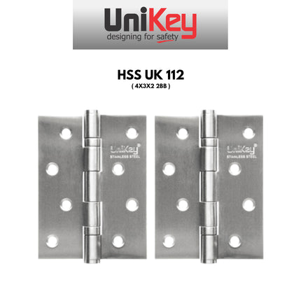 Engsel Unikey HSS UK 112 113 Engsel Pintu 4INCH Engsel Jendela Kupu-Kupu