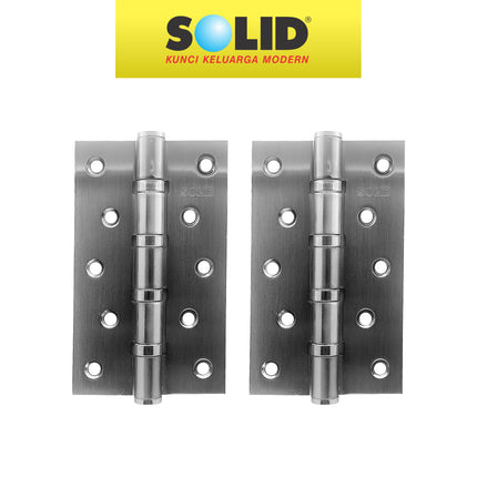 Engsel Solid HST SLD 09 5X3X3 4BB SN Engsel Pintu Jendela Door Hinge