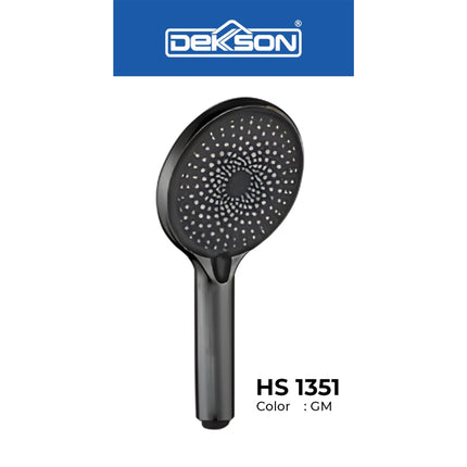 Hand Shower Dekkson HS 1351 CP GM MB Hand Shower Mandi Handshower Bulat Head Kepala Sower Air