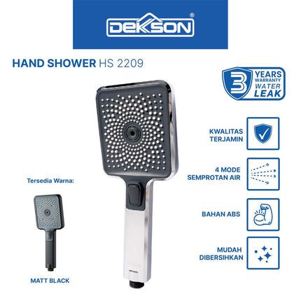 Hand Shower DKS HS 2209 Hand Tangan Shower Mandi Kotak Head Kepala Sower Air