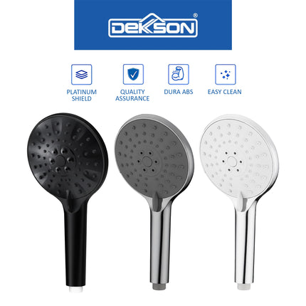 Hand Shower Dekkson HS 3555SC Hand Shower Mandi Handshower Bulat Head Kepala Sower Air