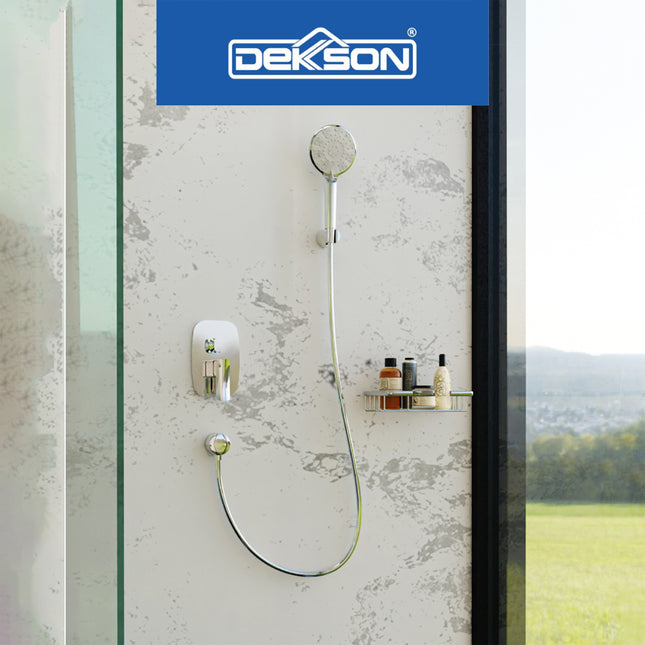 Hand Shower Dekkson HS 3555SC Hand Shower Mandi Handshower Bulat Head Kepala Sower Air