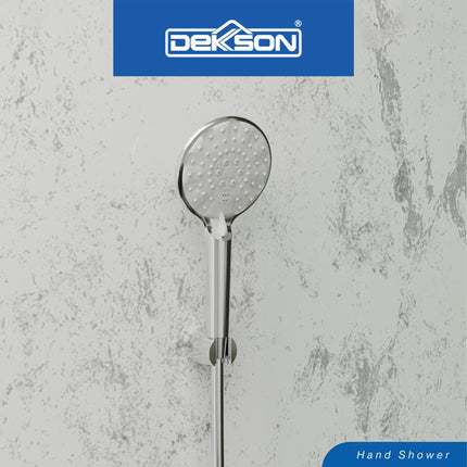 Hand Shower Dekkson HS 3555SC Hand Shower Mandi Handshower Bulat Head Kepala Sower Air