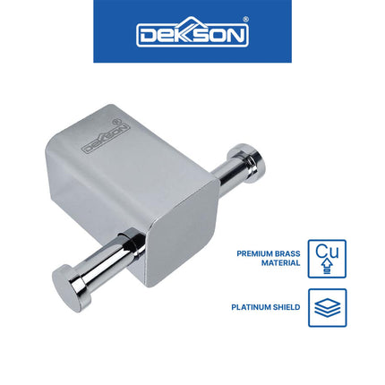 Hook Dekkson H 5412 Gantungan Kamar Mandi Brass Chrome Matte Black