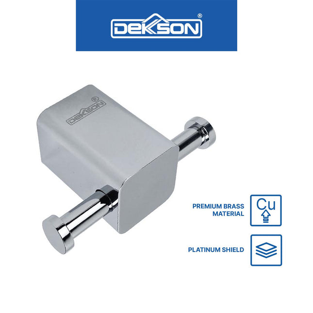 Hook Dekkson H 5412 Gantungan Kamar Mandi Brass Chrome Matte Black