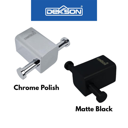 Hook Dekkson H 5412 Gantungan Kamar Mandi Brass Chrome Matte Black