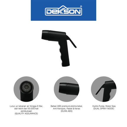 Jet Shower Toilet DEKKSON JSH 8160 Jet Shower Head Bidet Cebok Kloset