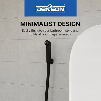 Jet Shower Set Toilet Dekkson JSS 1005SC Set Bidet Cebok Kloset Dura ABS Chrome Black Gunmetal