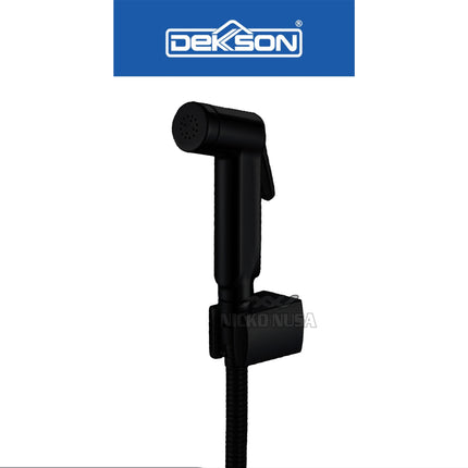 Jet Shower Set Dekkson JSS 8102 Complete Hose 120 Cm Keran Cebok Semprot Closet Duduk Toilet Jet Washer Lengkap Selang Fleksibel