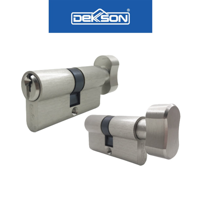 Knob Cylinder Silinder Knob Dekson Dekkson CYL TC DL 60MM SN Silinder Kunci Pintu
