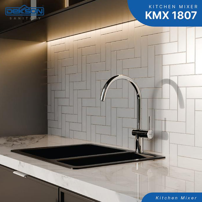 Kitchen Mixer Dekkson KMX 1807 Keran Dapur Panas Dingin