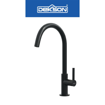 Kitchen Tap Dekkson KTD 1602 Keran Air Dapur Sink Cuci Piring Kitchen Faucet Chrome Polished Matt Black