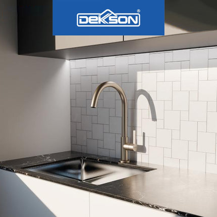 Kitchen Tap Dekkson KTD 1602 Keran Air Dapur Sink Cuci Piring Kitchen Faucet Chrome Polished Matt Black