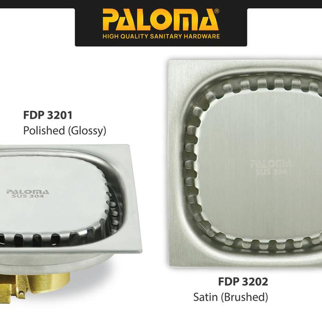 PALOMA Floor Drain Strainer Saringan Got Kamar Mandi Anti Bau FDP 3201 3202 3203 3205